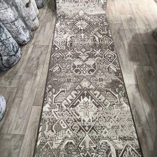 Безворсовая дорожка на резиновой основе Flex Скандинавия Beige - 80см